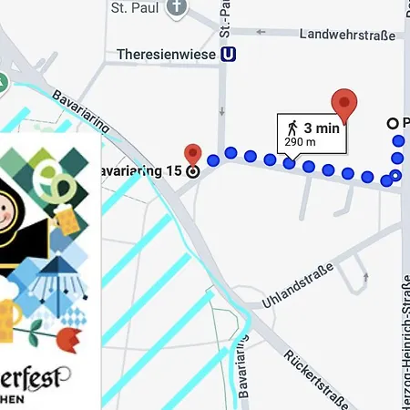 Charming Apt 3-min Walk To Oktoberfest 아파트 *
