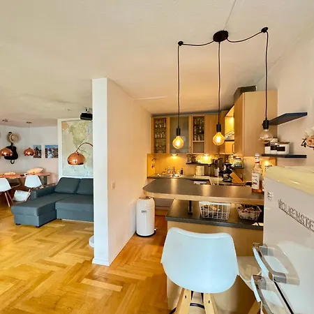 Charming Apt 3-min Walk To Oktoberfest Appartamento *