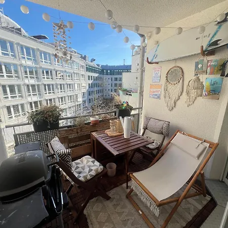 Charming Apt 3-min Walk To Oktoberfest